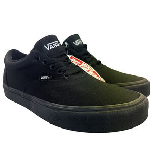 Vans Sneakers Mens 8.5 Black Off The Wall Streetwear Canvas